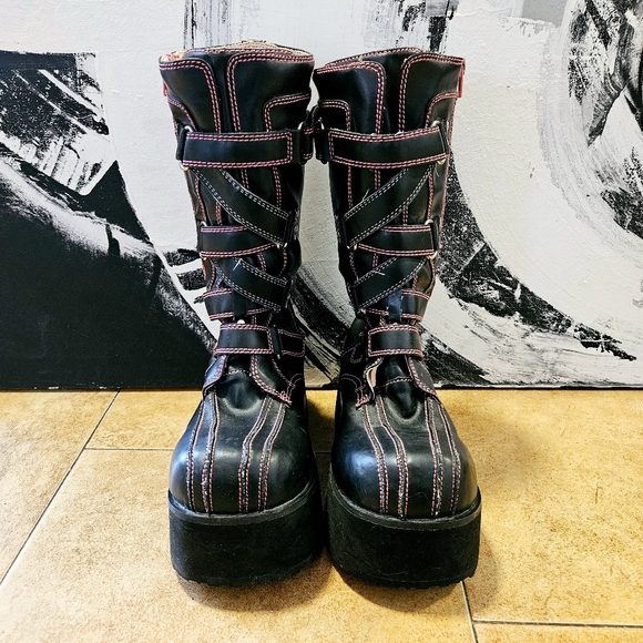 Demonia Clash 435 Boots - Picture 3 of 4